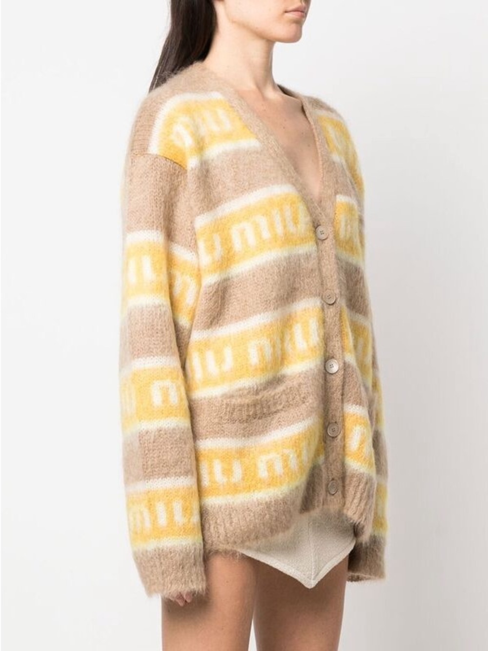 Miu Miu mohair-blend cardigan - Picture 12 of 13